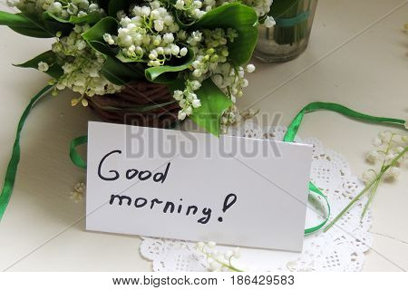 The Inscription Good Morning