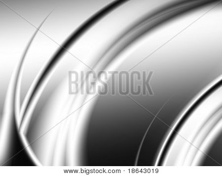 Imagem fractal de uma forma abstrata futurista para um plano de fundo.