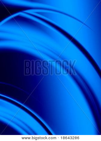 Imagem fractal de uma forma abstrata futurista para um plano de fundo.