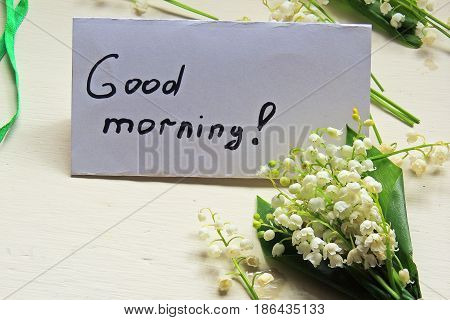 The Inscription Good Morning
