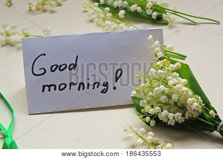 The Inscription Good Morning