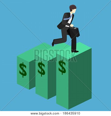 Business Success Movement Concept