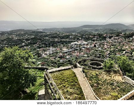 Historical Kastle of Kruje in Albania