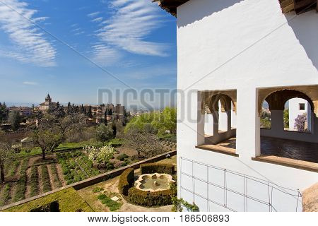 Alhambra Of Granada, Andalusia, Spain