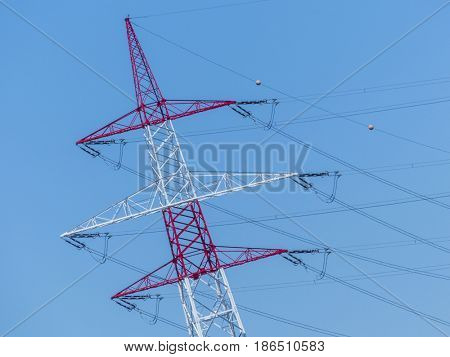current keys of a high-voltage line