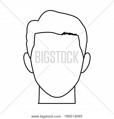 male avatar profile picture image vector illustration