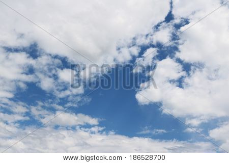Cloud sky air blue background nature wallpaper