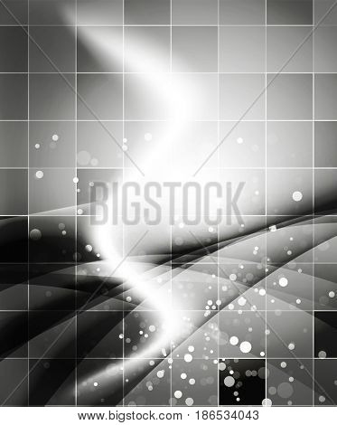 Shiny wave, magic light efffect abstract background