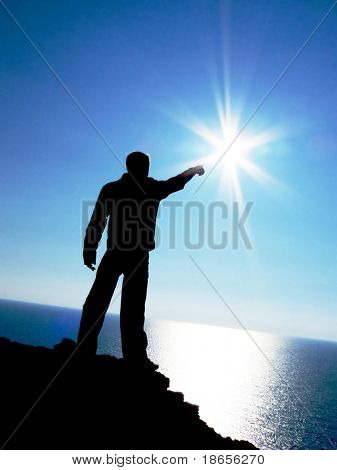 Toque al sol. Elemento de diseño.