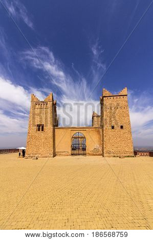 Ancient fortress named Kasbah Ras el-Ain in Asserdoun province of Beni Mellal Morocco.