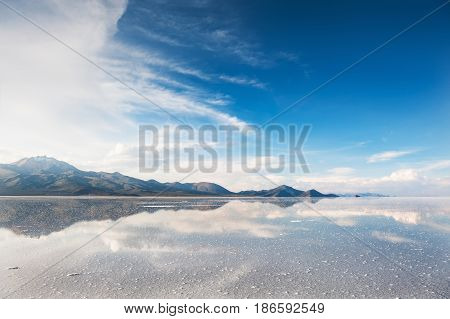 Salt Flat Salar De Uyuni, Altiplano, Bolivia