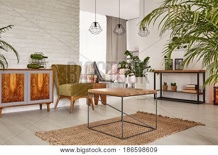Simple Wooden Coffee Table