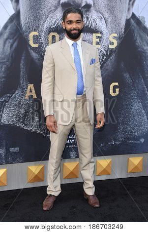 LOS ANGELES - MAY 08:  Kingsley Ben-Adir arrives for the 'King Arthur: Legend Of The Sword