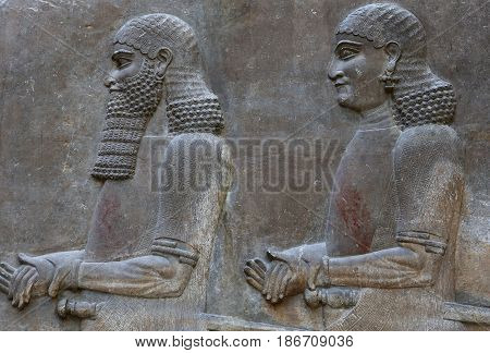 The Khorsabad Square, The Louvre, Paris, France