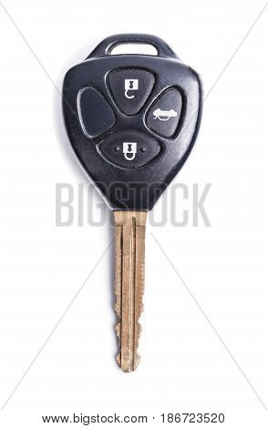 Remote car key isolated on white background