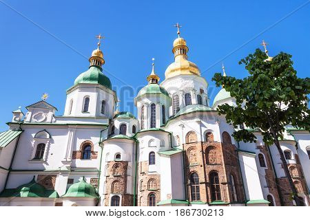Saint Sophia Cathedral In Kiev City