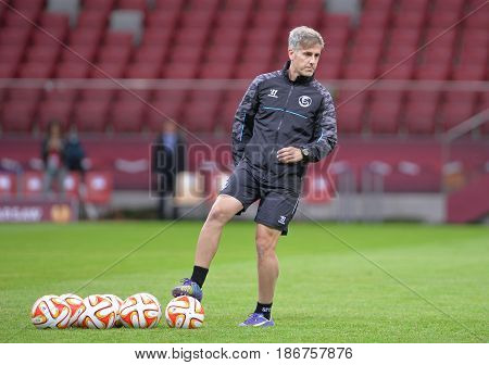 Uefa Europa League 2015 Final: Training Session