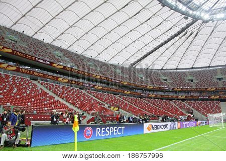 Uefa Europa League 2015 Final: Training Session