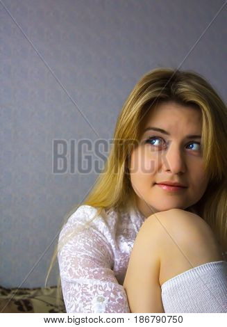Smiling Beautiful Blonde