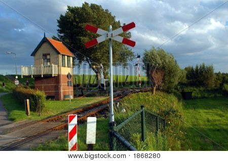 Spoorweg Overgang