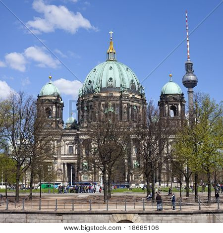 Berliner Dom & телевизионная башня
