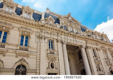 Central Post Office Building (correo Central) In Santiago, Chile