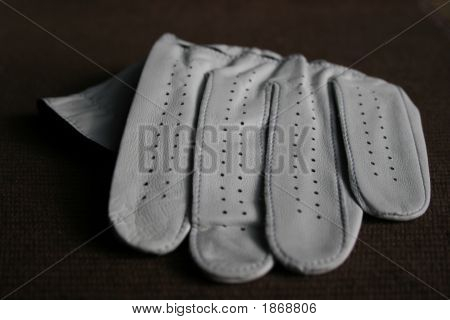 Golfspiller handske