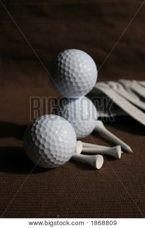 Tre golfbolde