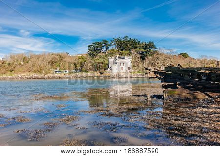 Hooe Lake Plymstock Plymouth Devon England