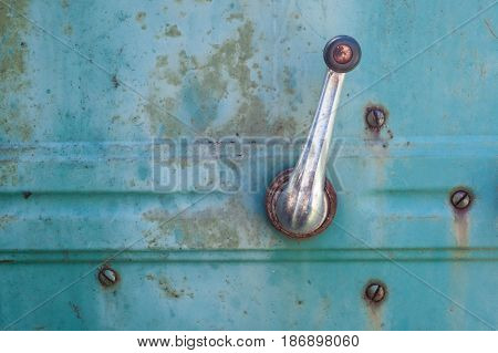Detail of an old pick up truck in rural Virginia