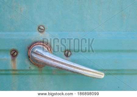 Detail of an old pick up truck in rural Virginia