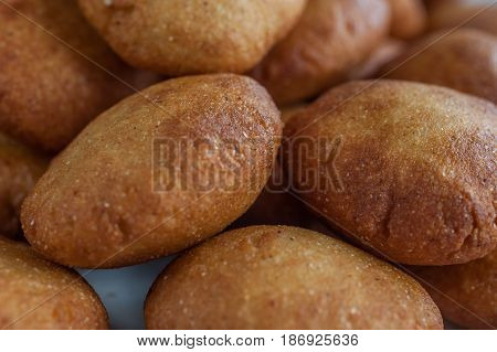 Corn Bread. Mchadi - Traditional Georgian Cornbread. Georgian Cuisine