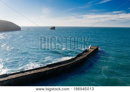 Portreath Cornwall England Uk