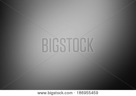 Dark gray black and white tones abstract soft blur background