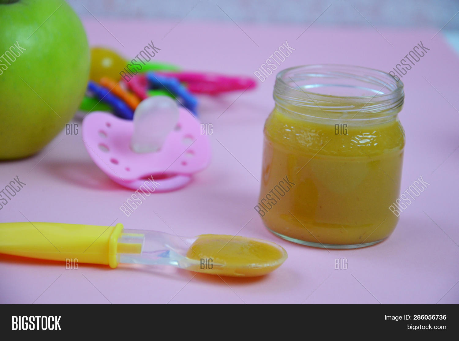 Natural Baby Food Jar Image & Photo (Free Trial) | Bigstock