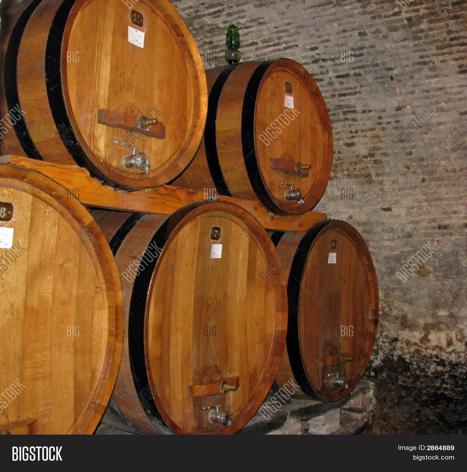 Tuscan Wine Vats Image & Photo (Free Trial) Bigstock