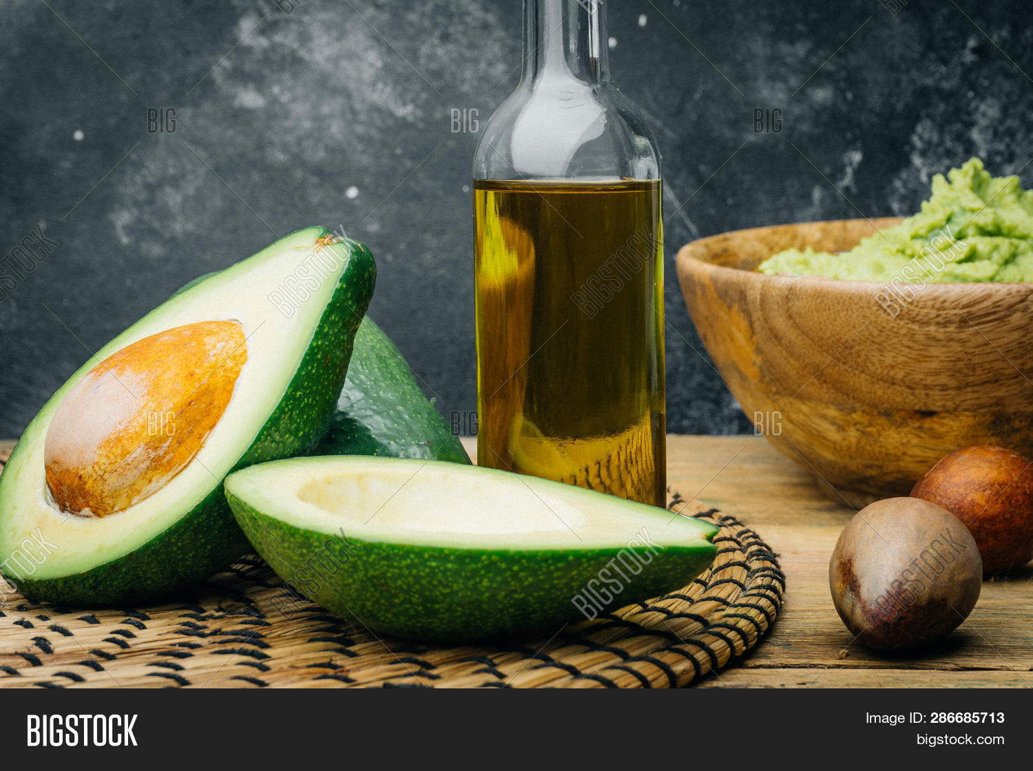 Avocado Avocado Oil On Image & Photo (Free Trial) Bigstock