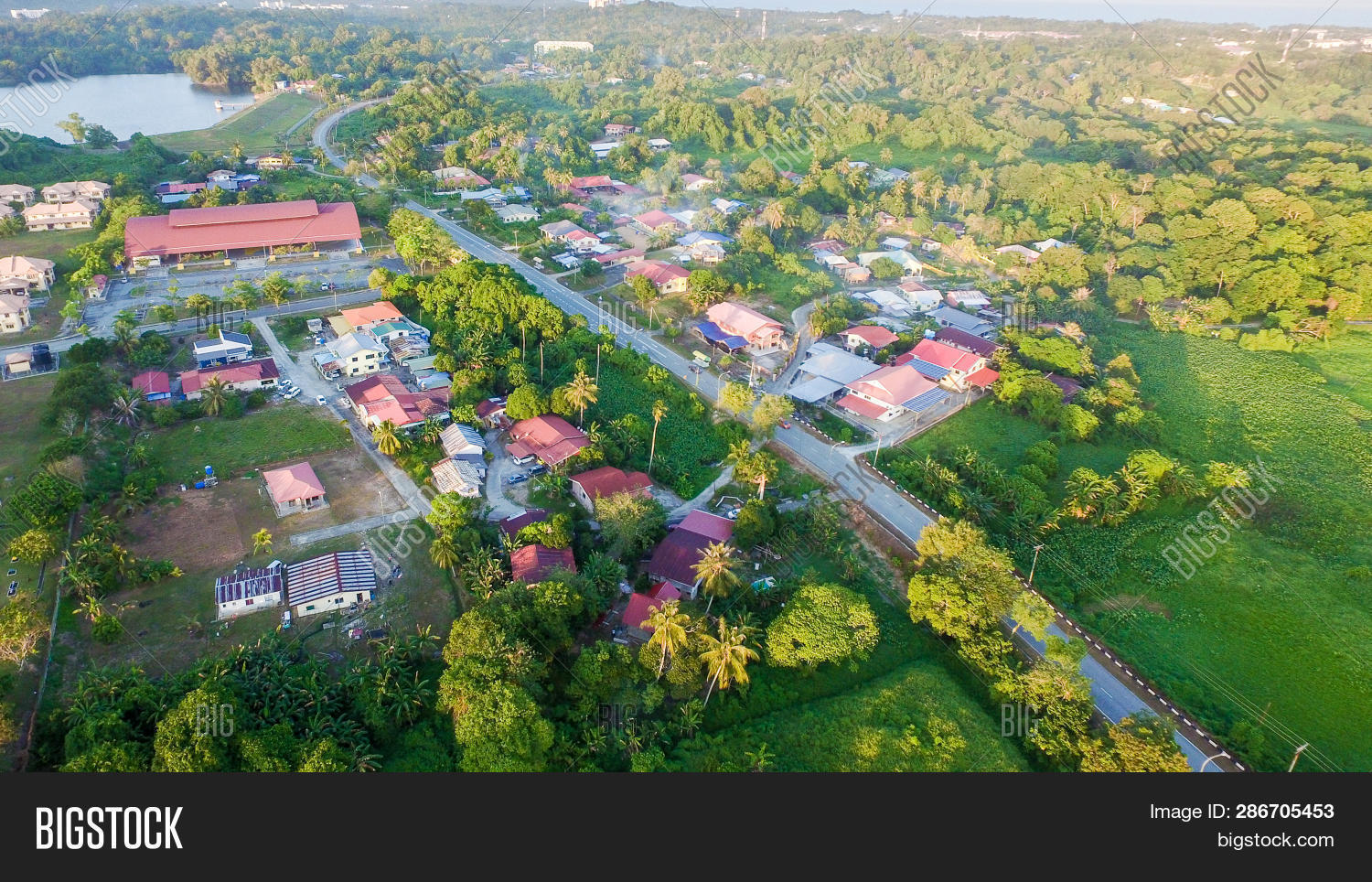 Aerial View Bukit Kuda Image Photo Free Trial Bigstock