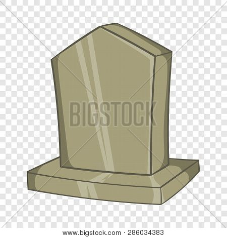 Sepulchral Monument Icon In Cartoon Style Isolated On Background For Any Web Design