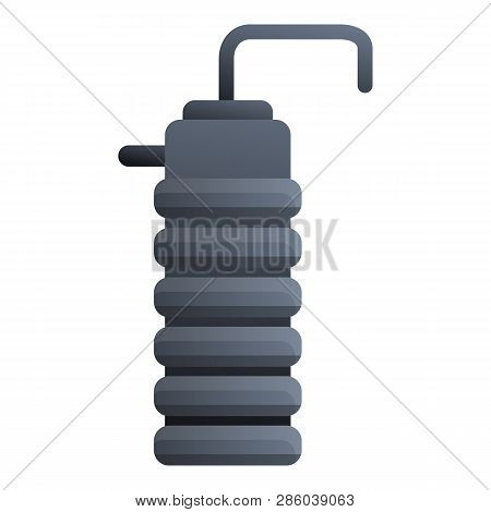Aquarium Water Filter Icon. Cartoon Of Aquarium Water Filter Vector Icon For Web Design Isolated On 