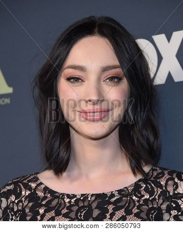 LOS ANGELES - FEB 06:  Actress Emma Dumont arrives for the FOX Winter TCA 2019 on February 6, 2019 in Los Angeles, CA