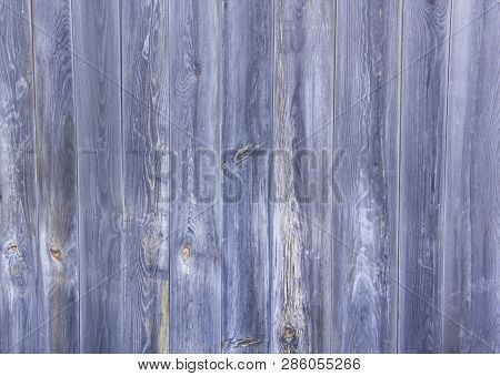 A Wall Of Old, Cracked Vintage Boards