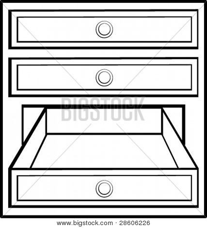 Aprire il cassetto