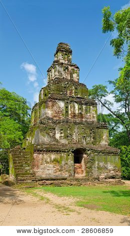 Tower Satmahal Prasada Polonnaruwa