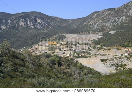 View Of The Abandoned Mine Of Masua