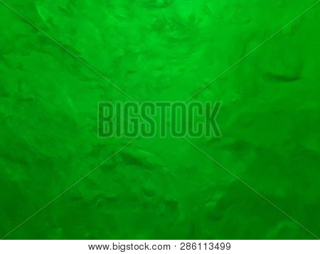 Bubbling Water Drops With Shades Of Green, Texture