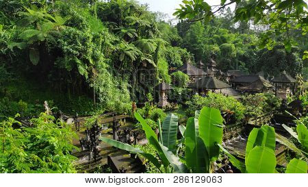 View Of Gunung Kawi Temple In Bali, Indonesia