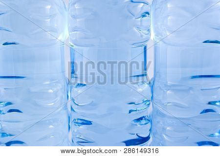 Plastic Five Litre Water Bottle Isolated