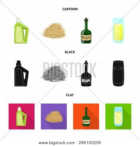 Vector Design Of Farm And Agriculture  Icon. Set Of Farm And Technology Stock Vector Illustration.