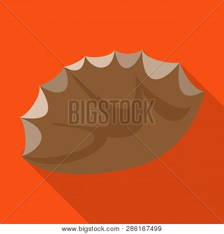Vector Illustration Of Flint  And Sharp  Logo. Set Of Flint  And Evolution Stock Symbol For Web.